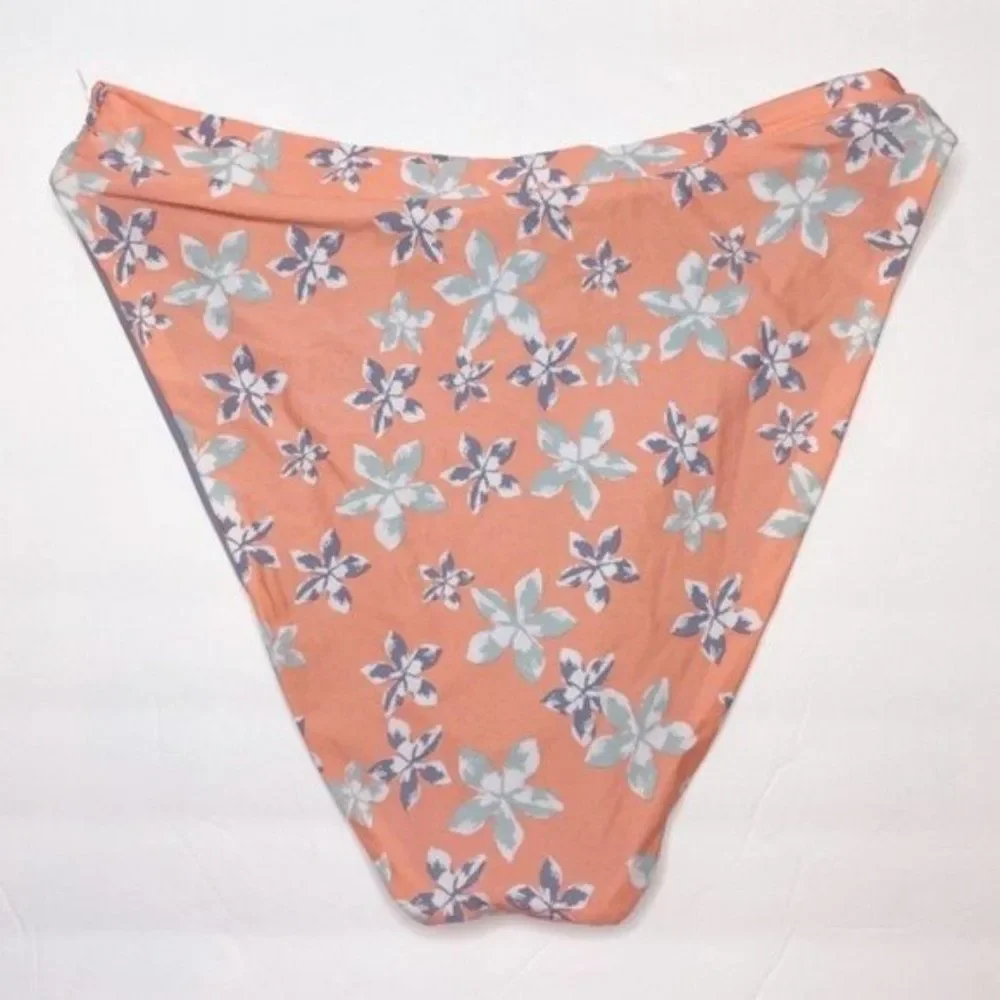 Becca High‎ Waist Floral Bikini Bottoms